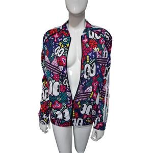 Adidas X Hattie Stewart Women's size M SST Track Athletic Streetwear Jacket